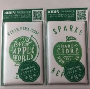 KIRIN HARD CIDRE オリジナルステンレスミラー2種セット