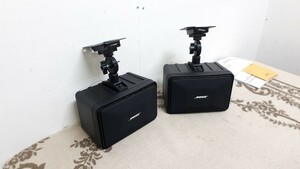 【動作確認済み】スピーカーシステム ボーズ 101MM ペアセット 天井・壁用ブラケット BOSE オーディオ 音響 CW-30B/W 八王子市 引き取りOK