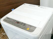★送料無料(R512-B278)Panasonic パナソニック 全自動電気洗濯機 6.0kg NA-F60B12 2019年製 洗濯機　_画像3