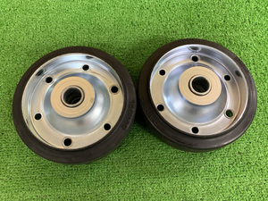 【未使用品】ナンシン/nansin　キャスター(車輪のみ)　VS-150(径φ150×幅42mm)　2個セット(複数在庫あり)　e657