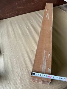 Y1690 木材 ホンジュラスマホガニー ネック 未使用品 未塗装(サンダーなし)
