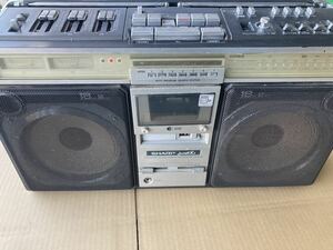 SHARP シャープ ステレオテープレコーダー ラジカセ GF-505SB 現状品