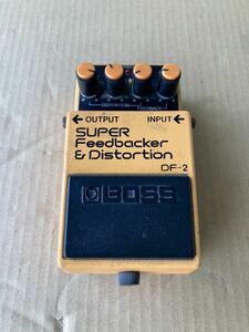 BOSS ボスDF-2 SUPER Feedbacker & Distortion エフェクター ジャンク