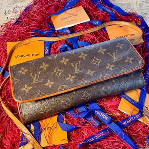 LOUIS VUITTON モノグラム ポシェットツイン GM a85