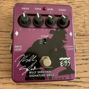 EBS ビリーシーン Billy Sheehan Signature Drive ベース用オーバードライブ