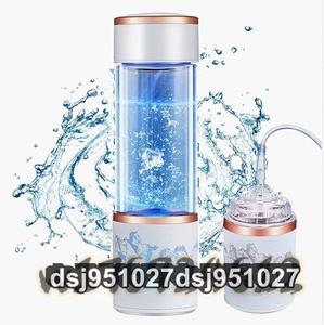  water element aquatic . vessel super high density portable water element water bottle 5000PPB one pcs three position 300ML cold water / hot water circulation bottle type electrolysis water machine ... beauty health portable 