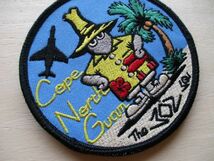 【送料無料】航空自衛隊コープ・ノース・グアムCope North Guam 302SQパッチ共同訓練ワッペン302飛行隊/F-4EJ AIR FORCE空自JASDF日米 M51_画像2