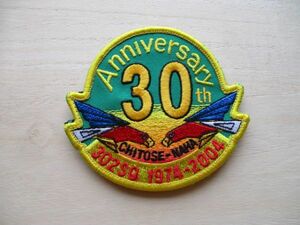 【送料無料】航空自衛隊 第302飛行隊 302SQ 1974-2004 30th Anniversary30周年パッチ/ファントムⅡ戦競PHANTOM2ワッペン空自JASDF M101