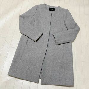 3740☆ UNITED ARROWS GREEN LABEL RELAXING トップス ロングコート レディース 40 グレー