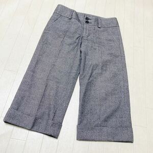 3754* COMME CA Comme Ca bottoms pants short pants capri pants casual lady's 11 gray 