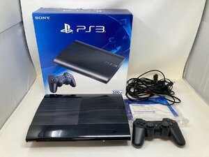 ◆SONY ソニー PS3 プレイステーション3 CECH-4300C 本体 500GB コントローラー等付属あり 中古◆10770★