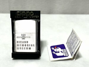 ▽Zippo HIKARI MEMORIAL MUSEUM 光ミュージアム オイルライター ジャンク(動作未確認)▽010118