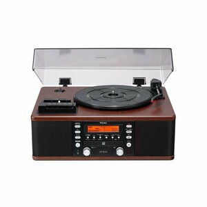 ◆未使用 保管品 TEAC ターンテーブル＆カセットCDレコーダー LP-R520 箱付き◆9347