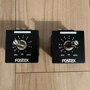 フォステクス アッテネーター AT-50H L-8Ω R-80B FOSTEX ATTENUATER