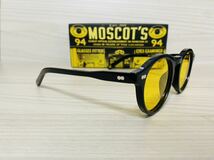 MOSCOT モスコット★サングラス★MILTZEN★伊達眼鏡 ウェリントン 黒縁 ブラック カラーレンズ★未使用 美品_画像3