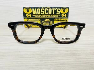 MOSCOT モスコット★KLUTZ★人気 定番 鼈甲柄 伊達眼鏡 サングラス★未使用 美品