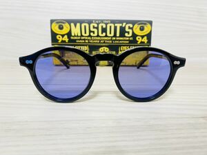 MOSCOT モスコット★サングラス★MILTZEN★伊達眼鏡 ウェリントン 黒縁 セルフレーム ブラック未使用 美品★パープル