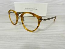 OLIVER PEOPLES オリバーピープルズ メガネフレーム OV5184 1382 505★Limited Edition 雅★ウェリントン ブロンド 鼈甲柄 未使用 美品 _画像2