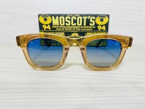 MOSCOT モスコット★サングラス★FRITZ★伊達眼鏡 ウェリントン★グラデーション カラーレンズ 未使用 美品