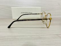 OLIVER PEOPLES オリバーピープルズ 眼鏡フレーム OV5988 5009★Chessman★ボストン ラウンド ゴールド 鼈甲柄 未使用 美品_画像4