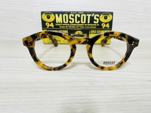 MOSCOT モスコット★レムトッシュ★KEPPE★人気 定番 セルフレーム 鼈甲柄 伊達眼鏡 サングラス 未使用 美品