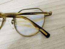 OLIVER PEOPLES オリバーピープルズ 眼鏡フレーム OV1216TD 5039 OP43-T★ラウンド ボストン ブラウン ブロンズ★未使用 美品_画像8