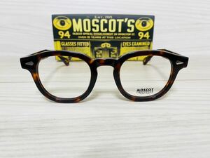 MOSCOT モスコット★レムトッシュ★メガネフレーム★LEMTOSH★伊達眼鏡 鼈甲柄 ボストン★未使用 美品