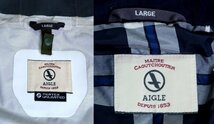 定価5万円ほど AIGLE エーグル インナー付き メンズ スノボ ダウンジャケット マウンテンパーカー コート ジャケット L 4290_画像4