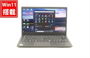 良品 フルHD 14型 Lenovo ThinkPad X1 Carbon 6th Gen Windows11 八世代 i5-8250U 8GB NVMe 256GB-SSD カメラ 無線 Office付 中古パソコン