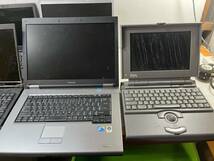 ノートパソコンまとめ 7点セット 【1277Z】BIBLO FUJITSU TOSHIBA DELL Mac？ etc. 写真参照 現状品 通電未確認 電源コードなし 掘り出し_画像4