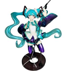 初音ミク　AMP + 2023 ver. バースデー　birthday HATSUNE MIKU フィギュア　リペイント　メタリック塗装　パール塗装　