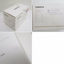 ★TAMRON/タムロン キャノン用 高倍率ズームレンズ 18-400mm F3.5-6.3 Di II VC HLD/B028E/付属品完備/ジャンク扱い&1938900009_画像9