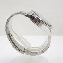 ★SEIKO/セイコー クロノグラフ 海外モデル 6T63-00D0/シルバー/黒文字盤/ステンレス/100m防水/外箱等付属/クオーツ腕時計&1939300018_画像3