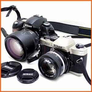 ★ニコン カメラ 2台セット/FM10 NIKON AI50mm F1.4S/D70 AF-S DX Zoom-Nikkor 18-70mm f/3.5-4.5G IF-ED/ジャンク扱い&1932000029