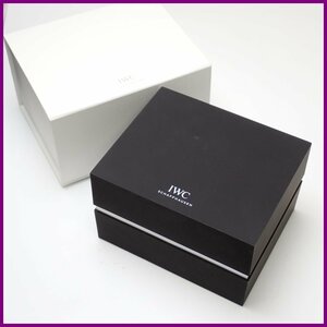 ☆1円 未使用 IWC シャフハウゼン 腕時計用 収納ボックス/ブラック×シルバー/単品用/外箱付き/空箱/ケース&0525700043