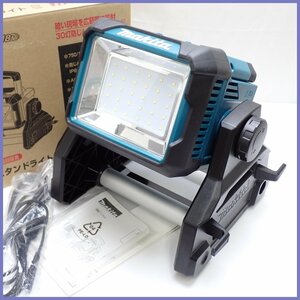 ★Makita/マキタ 充電式スタンドライト ML811/電源コード・防眩フィルム・外箱付き/防塵/防水/ワークライト/照明&1029004707