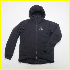 ★ARC'TERYX/アークテリクス フーデッド 中綿ジャケット メンズM/ブラック/ナイロン100%/アウトドア&1577906221