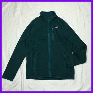 ★Patagonia/パタゴニア ベターセータージャケット メンズM/ダークグリーン/ストレッチ/スタンドカラー/25528&0030700046