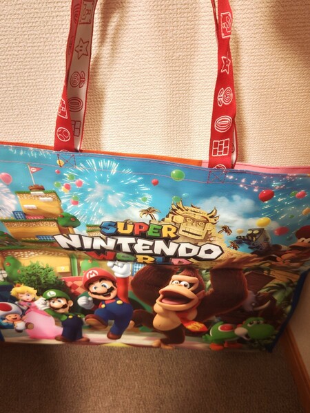 USJ スーパー ニンテンドー ワールド マリオ ドンキーコング カントリー ビニールバッグ