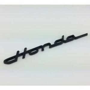 Honda クラシック エンブレム ブラック 筆記体 215mm×23mm ホンダ モンキー ゴリラ エイプ シャリー ダックス ディオ ズーマー リトルカブ