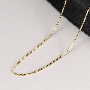 Gold necklace 18k印字あり k18 ゴールド ネックレス 18k gp 金 ネックレス レディース １円スタート 管理番号320