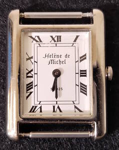 Helene de Michel ヘレンミッシェル 腕時計 SV925 SILVER 重量12g 不動　　 　#0478/7