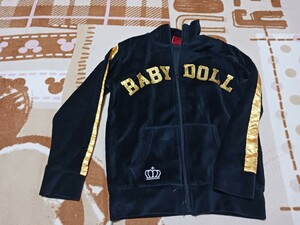 BABY DOLL ベロア生地ジャンパー130