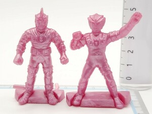 ウルトラマン 不二家 ウルトラ怪獣大決戦 消しゴム エースロボット レオ パールピンク231225検Ultraman丸大雪印 ハムソーセージQフィギュア