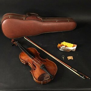 ER1123-7-3 現状品 バイオリン 1851 弦使用不明 ケースチャック破損有 キズ スレ有 弦楽器 器材 音楽 VIOLIN 全長58cm 140サイズ