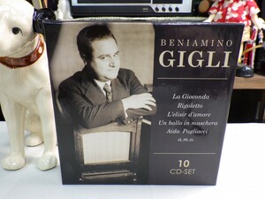 緑3｜★10CD-BOX★「Beniamino Gigli - La Gioconda, Rigoletto, L'Elisir d'Amore, etc」ベニャミーノ・ジーリ