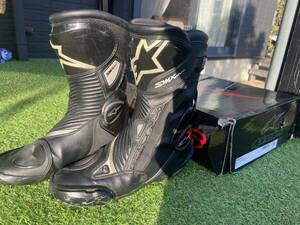  alpinestars アルパインスターズ SMX PLUS V2 BOOTS BLACK　26.5㎝　難あり