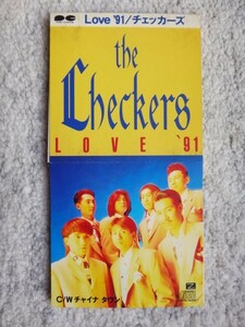 a[ The Checkers / Love'91 ]8cmCD CD is 4 sheets till postage 198 jpy 