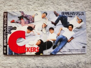 a[ night opening. breath / The Checkers ]8cmCD CD is 4 sheets till postage 198 jpy 