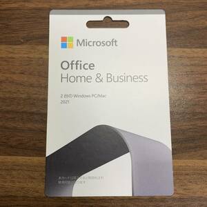 【2台のWindows/Mac】Microsoft Office Home ＆ Business 2021 オフィス ホームアンドビジネス H＆B パッケージ版 カード版 永続版 正規品